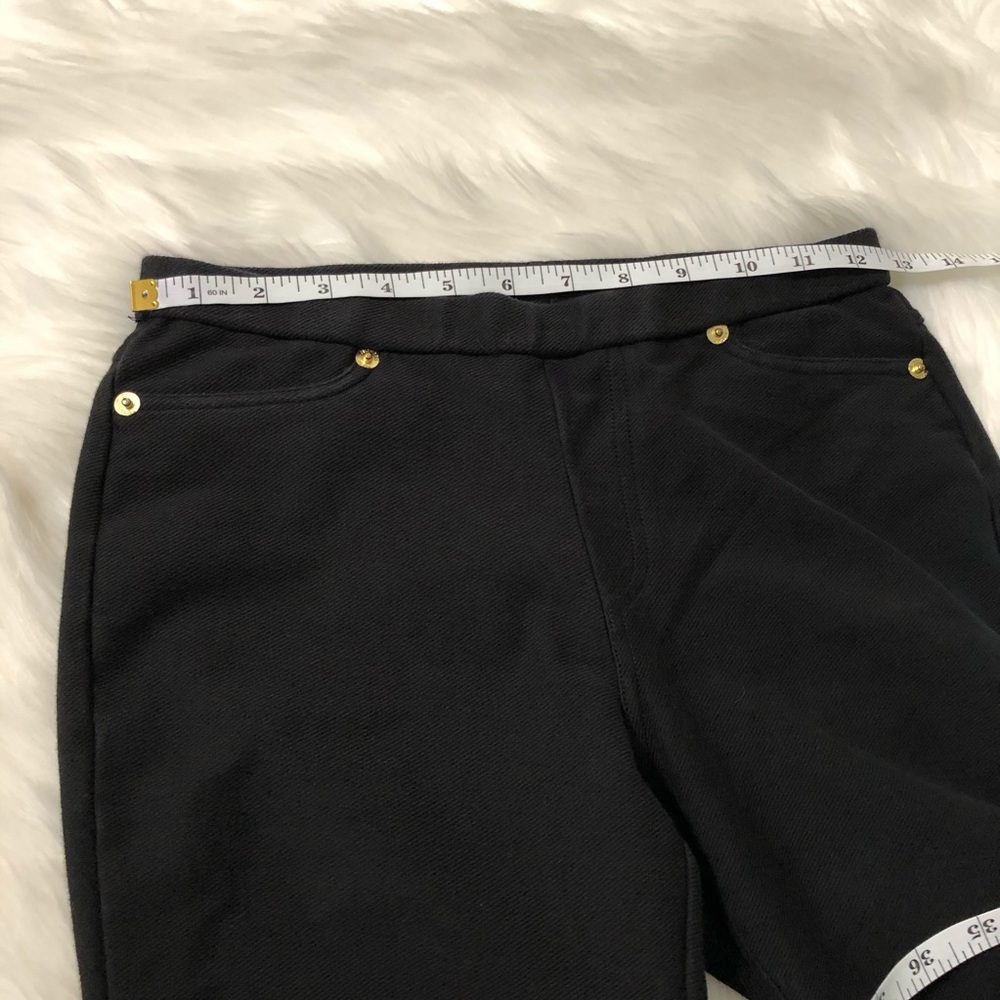 Michael Kors Stretch Black Legging Pull On Skinny - Picture 8 of 10